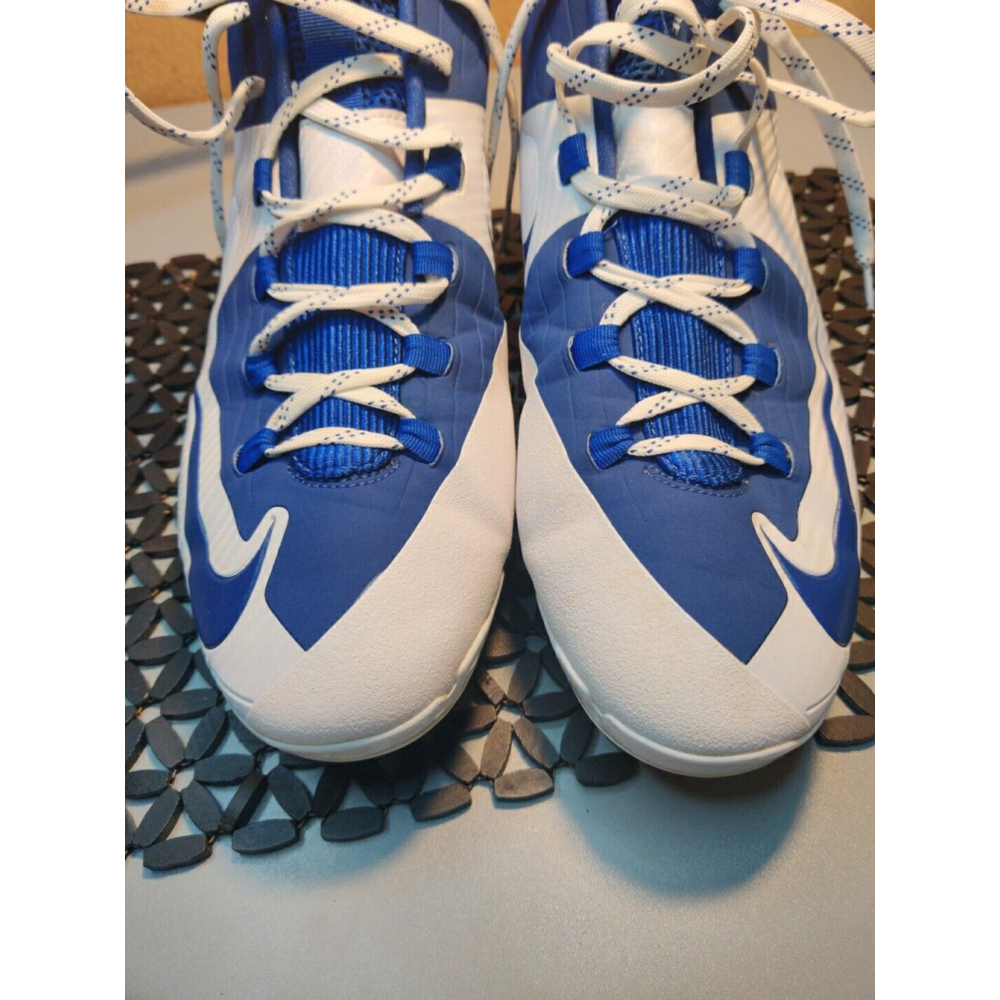 Nike Air Max MVP Elite Blue White Baseball Cleats 14 - Picture 2 of 9